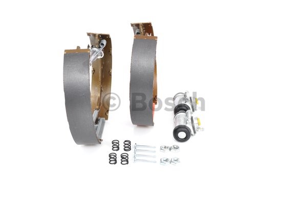 Bromsbackar, sats, Bakaxel Bosch KIT SUPERPRO 0 204 114 154 BOSCH