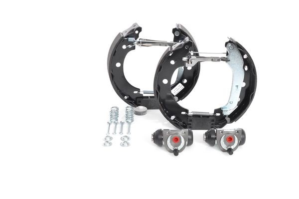 Bromsbackar, sats, Bakaxel, Bak Bosch KIT SUPERPRO 0 204 114 156 BOSCH