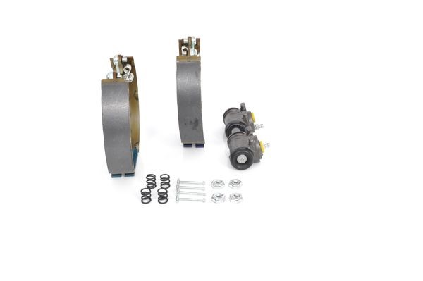 Bromsbackar, sats, Bakaxel Bosch KIT SUPERPRO 0 204 114 199 BOSCH