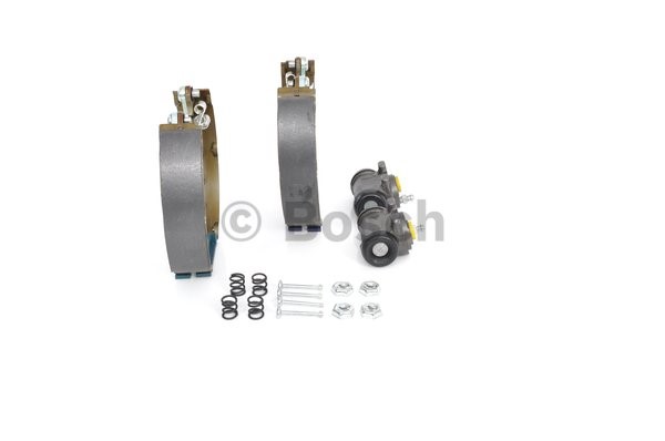 Bromsbackar, sats, Bakaxel Bosch KIT SUPERPRO 0 204 114 199 BOSCH