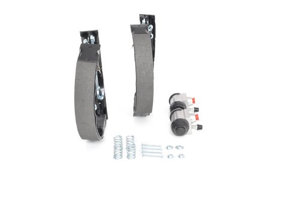 Bromsbackar, sats, Bak, Bakaxel Bosch KIT SUPERPRO 0 204 114 333 BOSCH