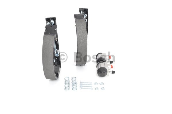 Bromsbackar, sats, Bak, Bakaxel Bosch KIT SUPERPRO 0 204 114 333 BOSCH
