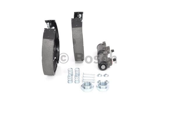 Bromsbackar, sats, Bakaxel Bosch KIT SUPERPRO 0 204 114 500 BOSCH