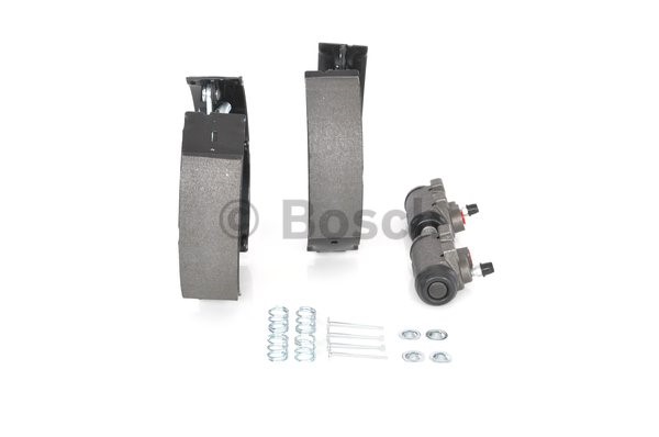 Bromsbackar, sats, Bakaxel Bosch KIT SUPERPRO 0 204 114 502 BOSCH