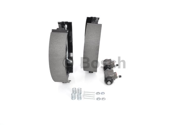 Bromsbackar, sats, Bakaxel Bosch KIT SUPERPRO 0 204 114 508 BOSCH