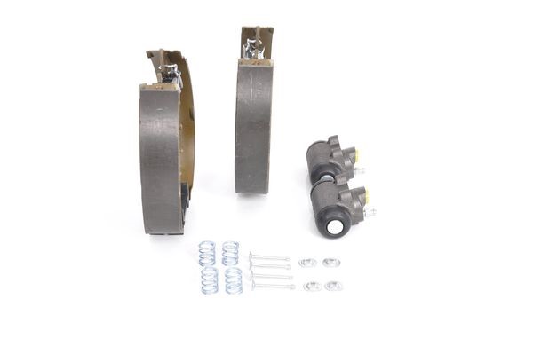 Bromsbackar, sats, Bakaxel Bosch KIT SUPERPRO 0 204 114 512 BOSCH