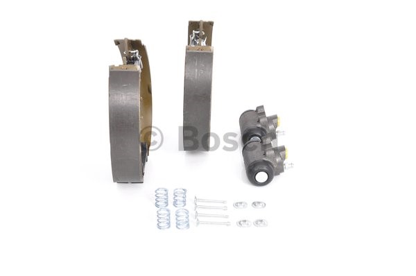 Bromsbackar, sats, Bakaxel Bosch KIT SUPERPRO 0 204 114 512 BOSCH