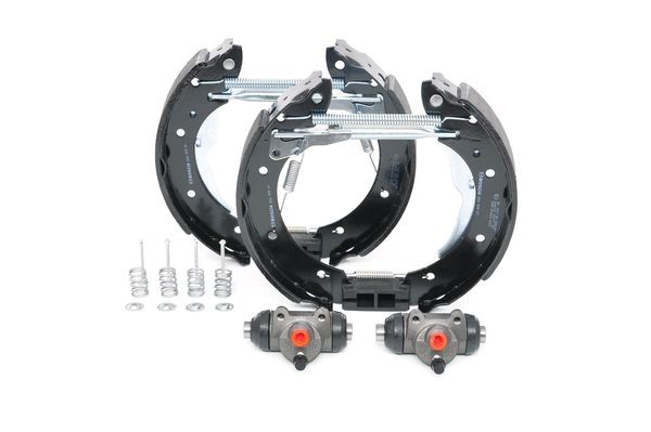 Bromsbackar, sats, Bakaxel Bosch KIT SUPERPRO 0 204 114 518 BOSCH