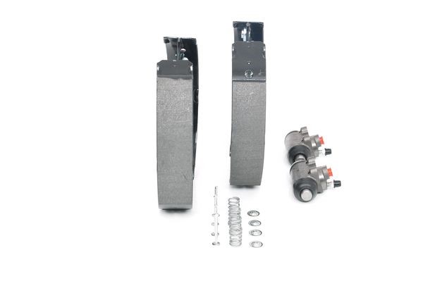 Bromsbackar, sats, Bakaxel Bosch KIT SUPERPRO 0 204 114 518 BOSCH