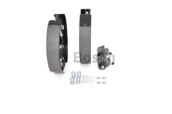 Bromsbackar, sats, Bakaxel Bosch KIT SUPERPRO 0 204 114 518 BOSCH