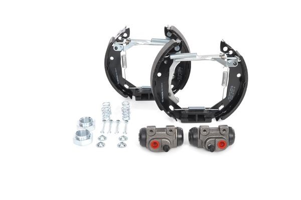 Bromsbackar, sats, Bakaxel Bosch KIT SUPERPRO 0 204 114 525 BOSCH