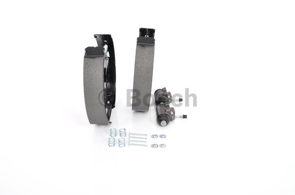 Bromsbackar, sats, Bakaxel Bosch KIT SUPERPRO 0 204 114 527 BOSCH