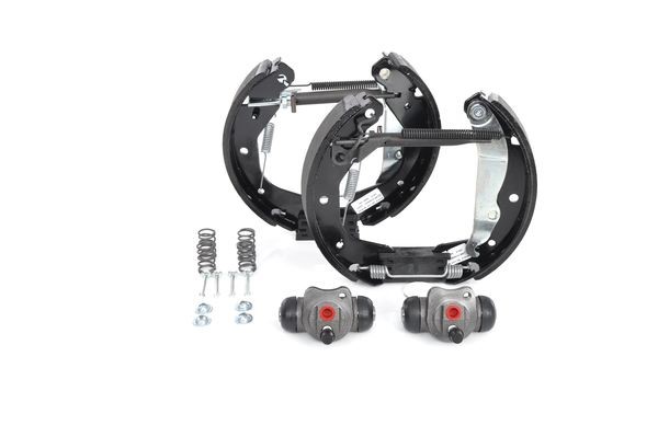Bromsbackar, sats, Bakaxel Bosch KIT SUPERPRO 0 204 114 543 BOSCH
