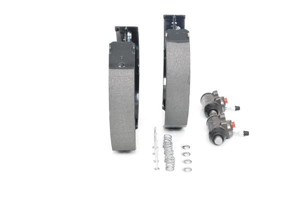 Bromsbackar, sats, Bakaxel Bosch KIT SUPERPRO 0 204 114 555 BOSCH