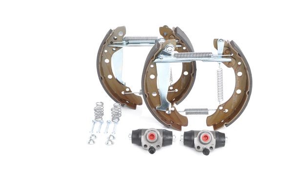 Bromsbackar, sats, Bakaxel Bosch KIT SUPERPRO 0 204 114 578 BOSCH