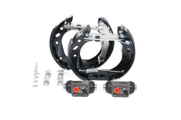 Bromsbackar, sats, Bakaxel Bosch KIT SUPERPRO 0 204 114 586 BOSCH