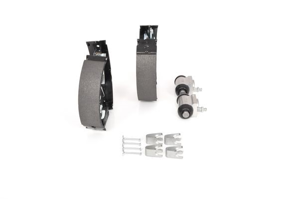 Bromsbackar, sats, Bakaxel Bosch KIT SUPERPRO 0 204 114 591 BOSCH