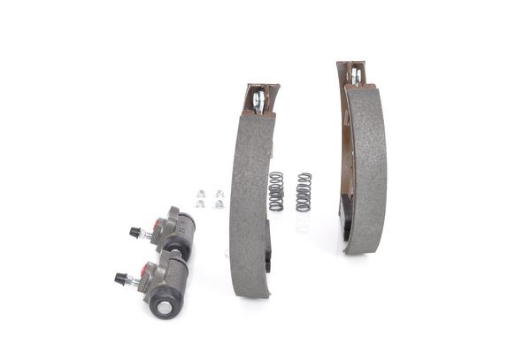 Bromsbackar, sats, Bakaxel, Bak Bosch KIT SUPERPRO 0 204 114 592 BOSCH