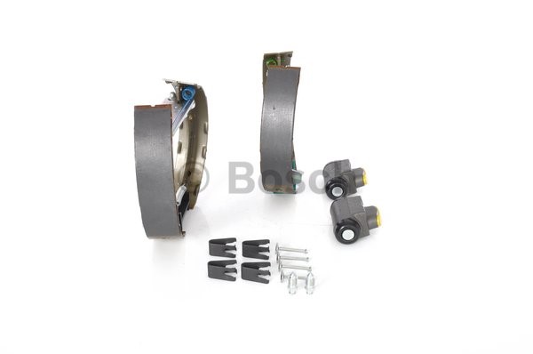 Bromsbackar, sats, Bakaxel Bosch KIT SUPERPRO 0 204 114 598 BOSCH