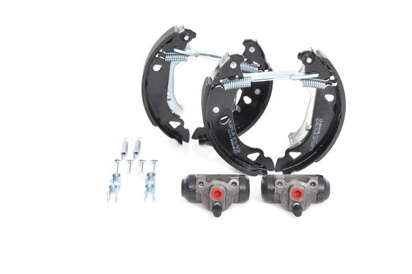 Bromsbackar, sats, Bakaxel Bosch KIT SUPERPRO 0 204 114 602 BOSCH
