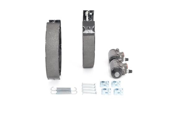 Bromsbackar, sats, Bakaxel Bosch KIT SUPERPRO 0 204 114 602 BOSCH