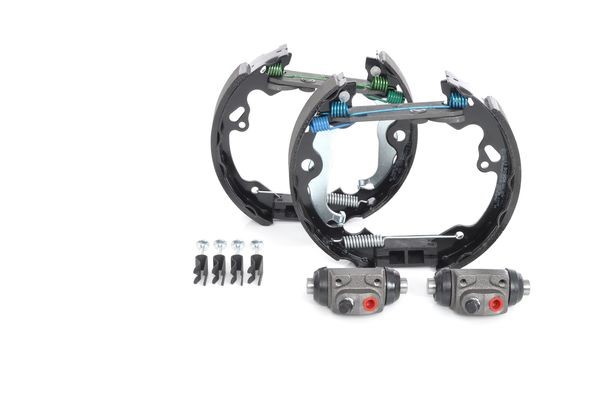 Bromsbackar, sats, Bakaxel Bosch KIT SUPERPRO 0 204 114 603 BOSCH