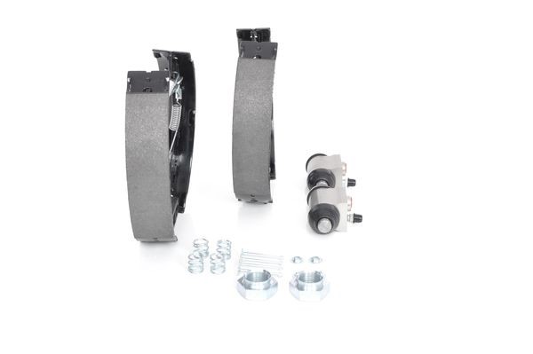 Bromsbackar, sats, Bakaxel Bosch KIT SUPERPRO 0 204 114 605 BOSCH