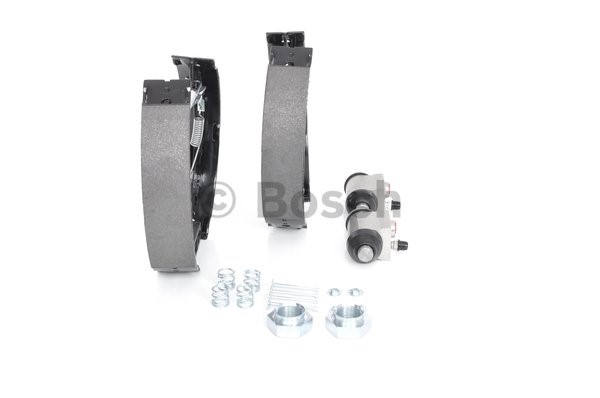 Bromsbackar, sats, Bakaxel Bosch KIT SUPERPRO 0 204 114 605 BOSCH