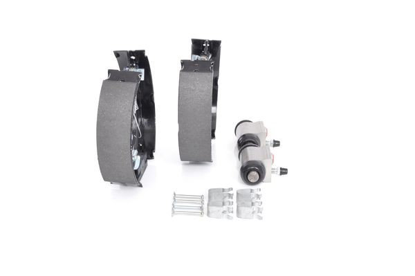 Bromsbackar, sats, Bakaxel Bosch KIT SUPERPRO 0 204 114 607 BOSCH