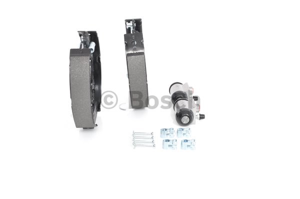Bromsbackar, sats, Bakaxel Bosch KIT SUPERPRO 0 204 114 616 BOSCH