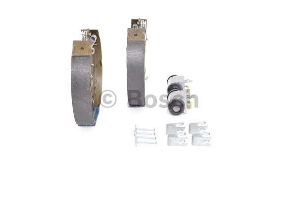 Bromsbackar, sats, Bakaxel Bosch KIT SUPERPRO 0 204 114 617 BOSCH