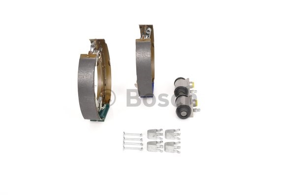 Bromsbackar, sats, Bakaxel Bosch KIT SUPERPRO 0 204 114 618 BOSCH