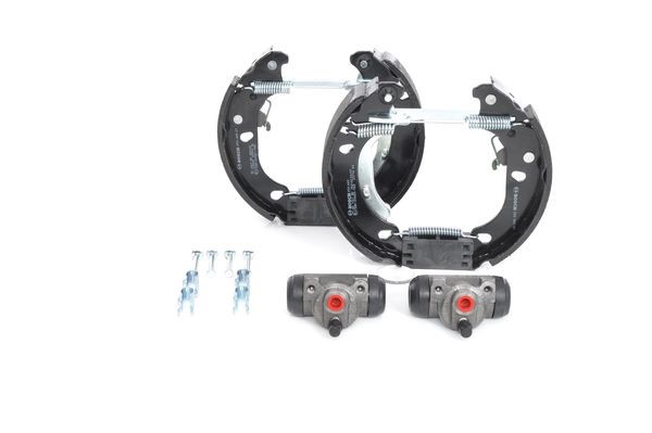 Bromsbackar, sats, Bakaxel Bosch KIT SUPERPRO 0 204 114 619 BOSCH