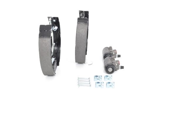 Bromsbackar, sats, Bakaxel Bosch KIT SUPERPRO 0 204 114 619 BOSCH