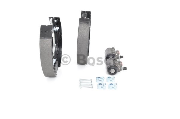Bromsbackar, sats, Bakaxel Bosch KIT SUPERPRO 0 204 114 619 BOSCH