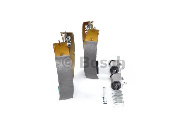 Bromsbackar, sats, Bakaxel Bosch KIT SUPERPRO 0 204 114 626 BOSCH