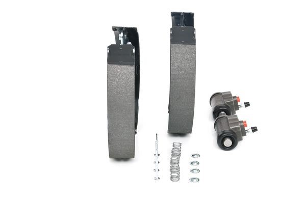 Bromsbackar, sats, Bakaxel Bosch KIT SUPERPRO 0 204 114 631 BOSCH