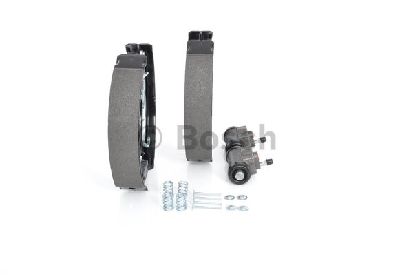Bromsbackar, sats, Bakaxel Bosch KIT SUPERPRO 0 204 114 631 BOSCH