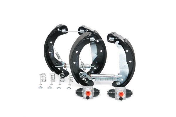 Bromsbackar, sats, Bakaxel Bosch KIT SUPERPRO 0 204 114 633 BOSCH