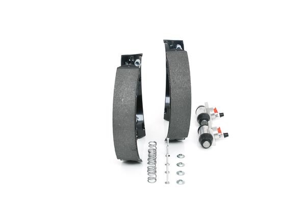 Bromsbackar, sats, Bakaxel Bosch KIT SUPERPRO 0 204 114 633 BOSCH