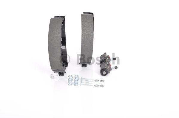 Bromsbackar, sats, Bakaxel Bosch KIT SUPERPRO 0 204 114 633 BOSCH