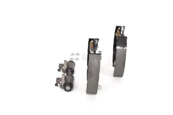 Bromsbackar, sats, Bakaxel Bosch KIT SUPERPRO 0 204 114 639 BOSCH