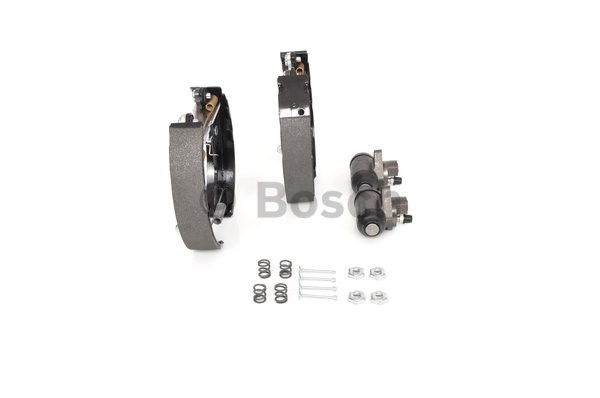 Bromsbackar, sats, Bakaxel Bosch KIT SUPERPRO 0 204 114 639 BOSCH