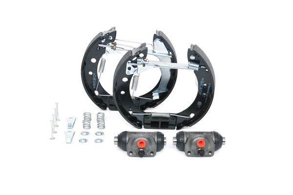 Bromsbackar, sats, Bakaxel Bosch KIT SUPERPRO 0 204 114 640 BOSCH