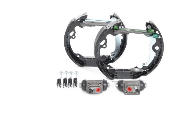 Bromsbackar, sats, Bakaxel Bosch KIT SUPERPRO 0 204 114 643 BOSCH