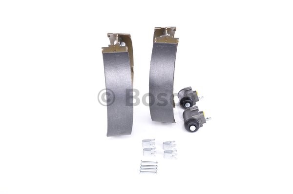 Bromsbackar, sats, Bakaxel Bosch KIT SUPERPRO 0 204 114 646 BOSCH