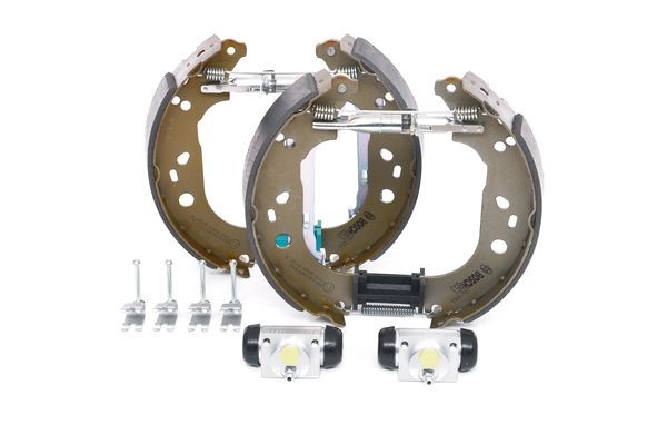 Bromsbackar, sats, Bakaxel Bosch KIT SUPERPRO 0 204 114 647 BOSCH