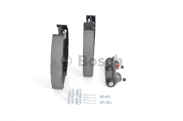 Bromsbackar, sats, Bakaxel Bosch KIT SUPERPRO 0 204 114 649 BOSCH
