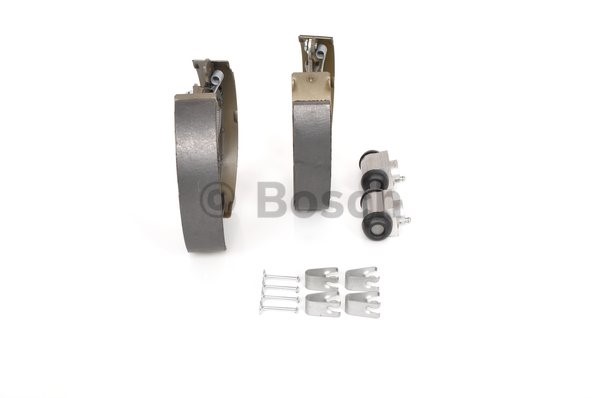 Bromsbackar, sats, Bakaxel Bosch KIT SUPERPRO 0 204 114 654 BOSCH
