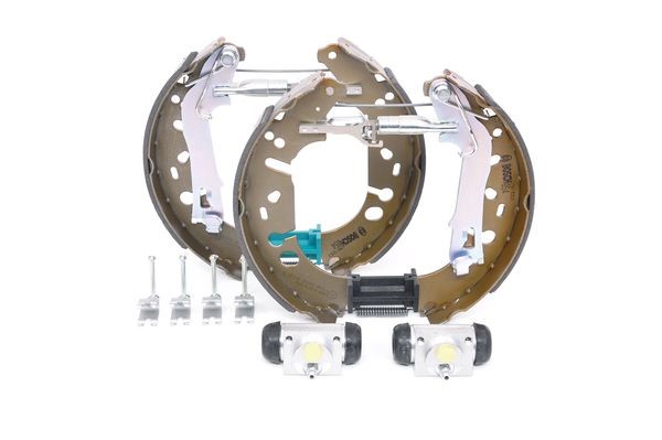 Bromsbackar, sats, Bakaxel Bosch KIT SUPERPRO 0 204 114 655 BOSCH